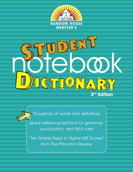 Random House Webster's Student Notebook Dictionary, Second Edition cover
