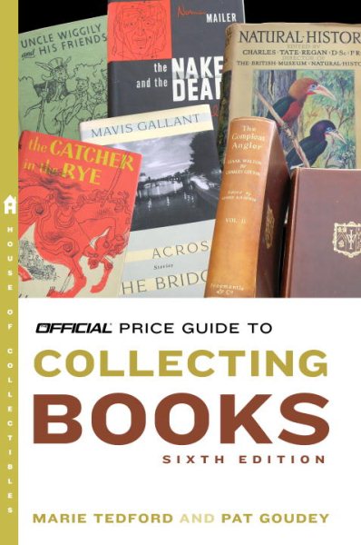 The Official Price Guide to Collecting Books, 6th Edition cover