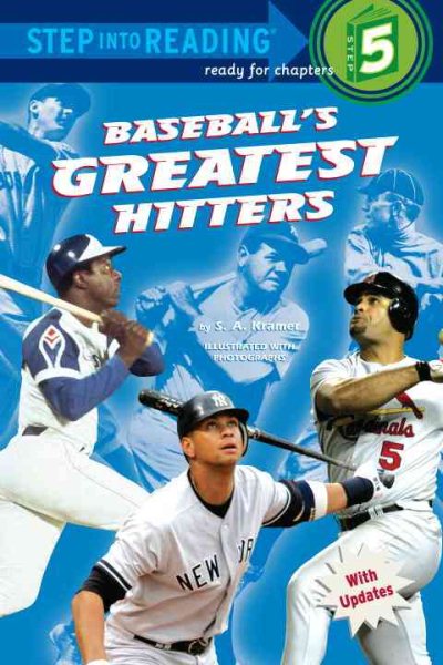 Baseball's Greatest Hitters (Step-Into-Reading, Step 5) cover