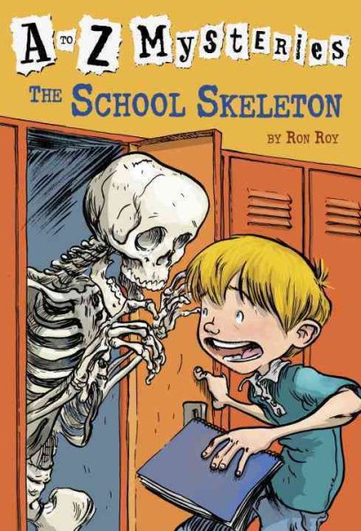 The School Skeleton (A to Z Mysteries) cover