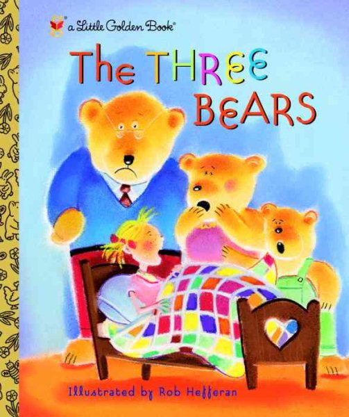 The Three Bears (Little Golden Book) cover