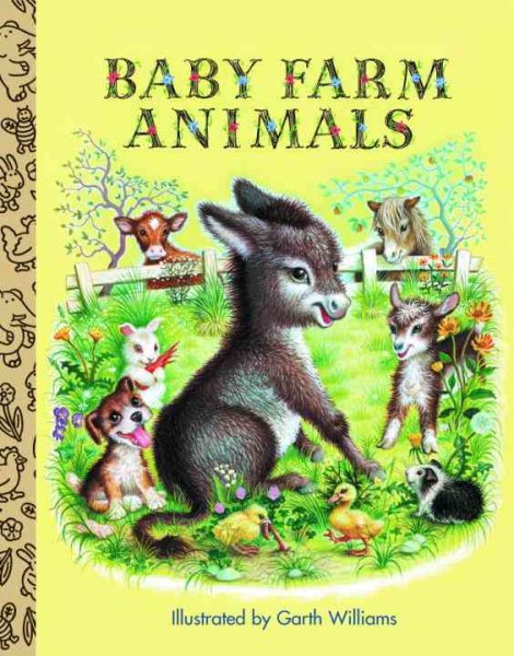 Baby Farm Animals (Little Golden Treasures) cover