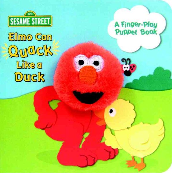 Elmo Can Quack Like a Duck (Sesame Street) (Finger Puppet Books) cover