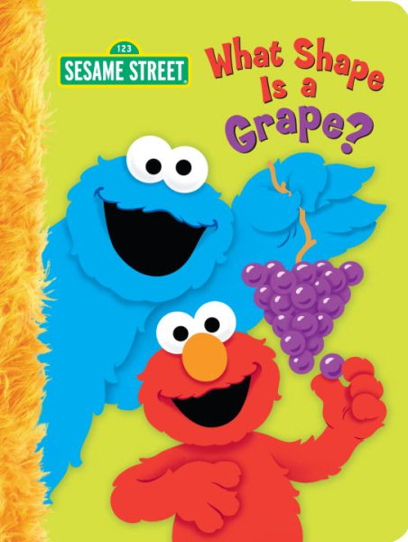 What Shape is a Grape? (Sesame Street) cover