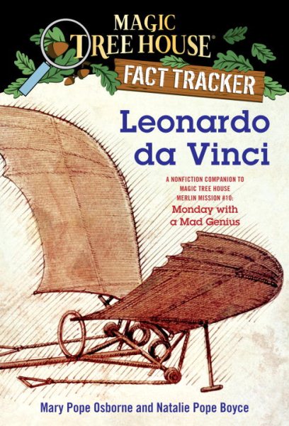 Leonardo da Vinci: A Nonfiction Companion to Magic Tree House Merlin Mission #10: Monday with a Mad Genius cover