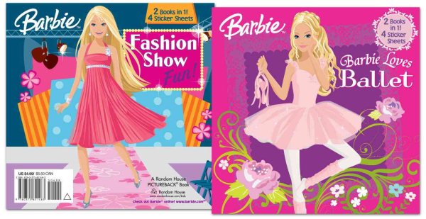 Barbie Loves Ballet/Fashion Show Fun! (Barbie) (Pictureback(R)) cover