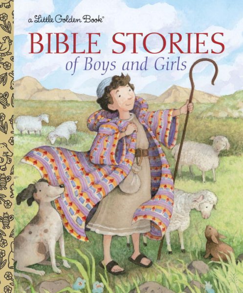 Bible Stories of Boys and Girls (Little Golden Book) cover