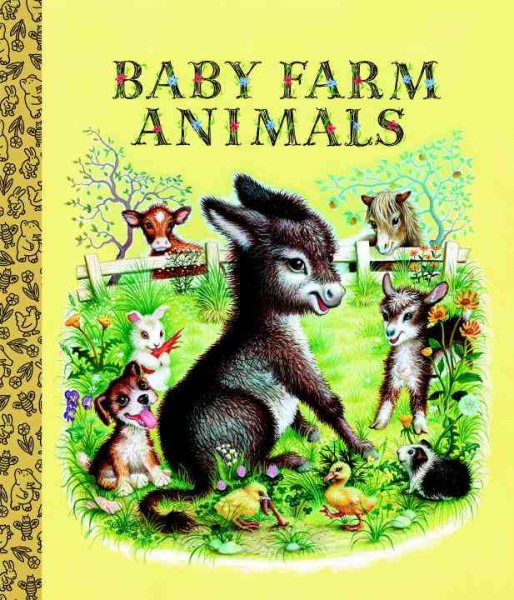 Baby Farm Animals (Golden Books) cover