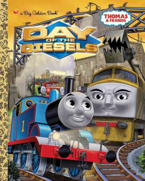 Day of the Diesels (Thomas & Friends) (Big Golden Book) cover