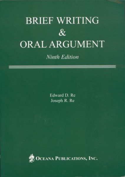 Brief Writing and Oral Argument cover