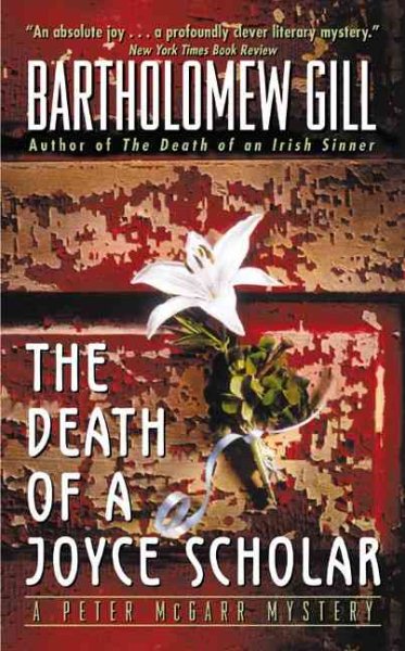 The Death of a Joyce Scholar: A Peter McGarr Mystery cover