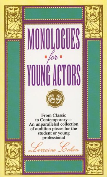 Monologues for Young Actors cover