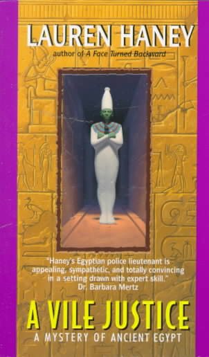 A Vile Justice (Mystery of Ancient Egypt) cover