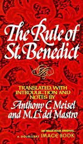 The Rule of St. Benedict (An Image Book Original) cover