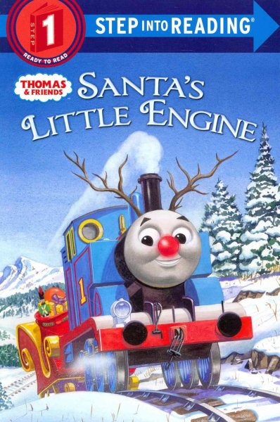 Santa's Little Engine (Thomas & Friends) (Step into Reading) cover