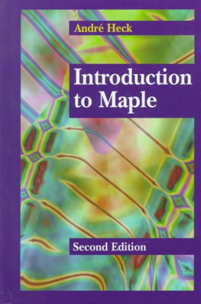 Introduction to Maple cover