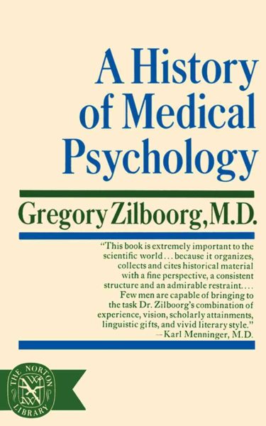 A History of Medical Psychology cover