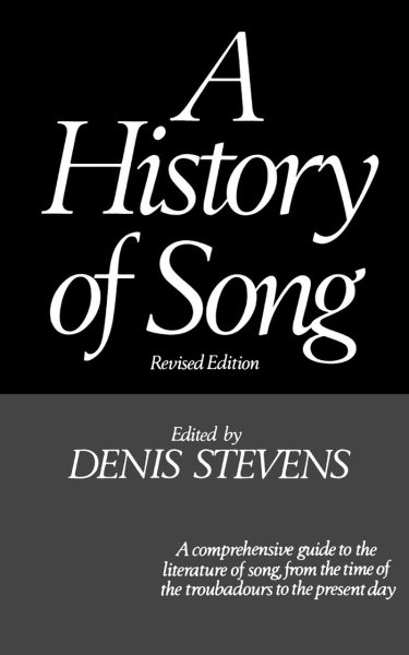 A History of Song cover