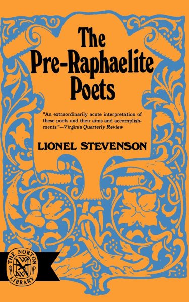 Pre-Raphaelite Poets (Norton Library) cover