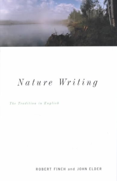Nature Writing: The Tradition in English cover