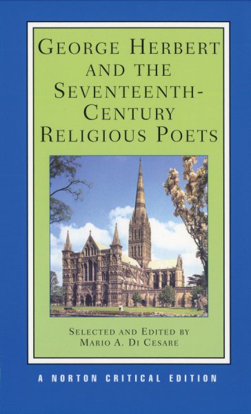 George Herbert and the Seventeenth-Century Religious Poets [Authoritative Texts, Criticism] cover