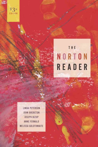 The Norton Reader: An Anthology of Nonfiction cover