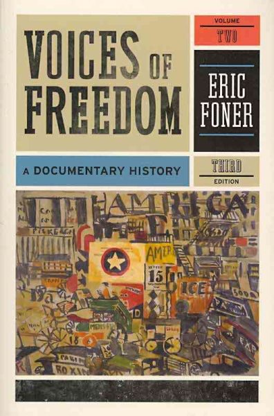 Voices of Freedom: A Documentary History (Third Edition)  (Vol. 2) cover