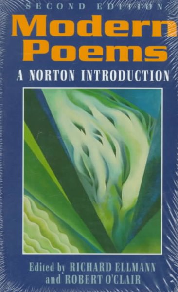 Modern Poems: An Introduction to Poetry cover