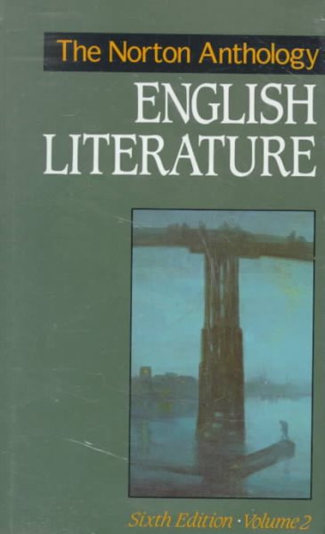 The Norton Anthology of English Literature, Vol. 2 cover