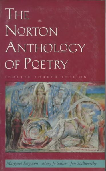 The Norton Anthology of Poetry: Shorter Edition cover