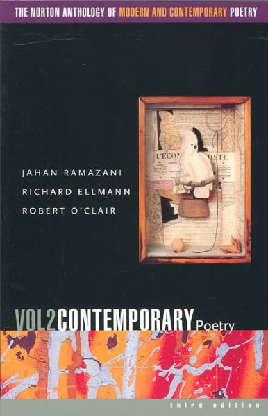 The Norton Anthology of Modern and Contemporary Poetry, Volume 2: Contemporary Poetry cover