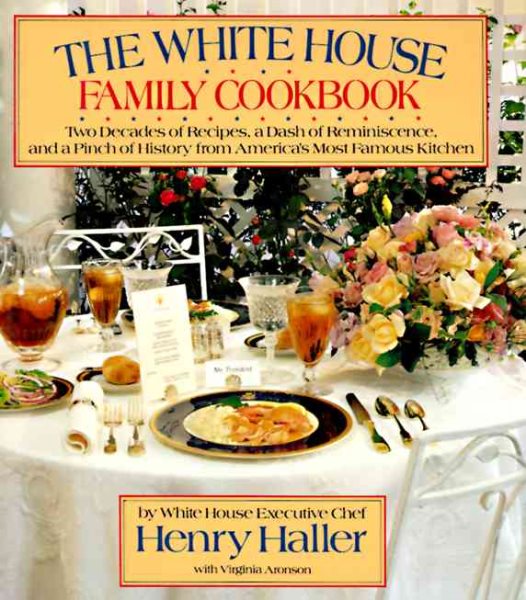 White House Family Cookbook cover