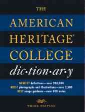 The American Heritage College Dictionary cover