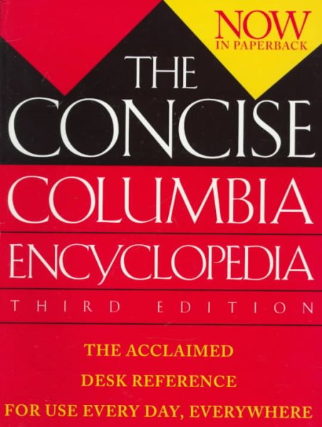 The Concise Columbia Encyclopedia cover