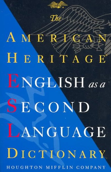 The American Heritage English As a Second Language Dictionary cover
