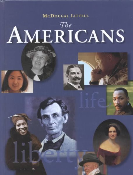 McDougal Littell The Americans: Student Edition Grades 9-12 1998 cover