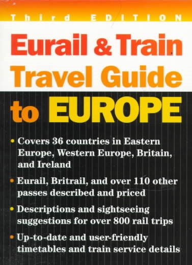 Eurail and Train Travel Guide to Europe cover
