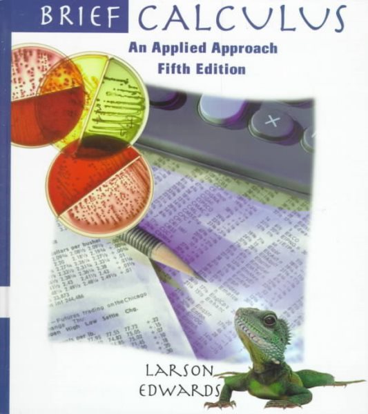 Brief Calculus: An Applied Approach cover