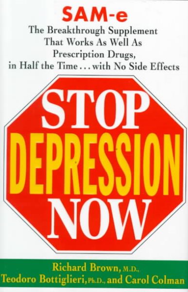 Stop Depression Now cover
