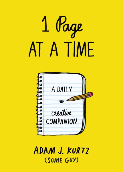 1 Page at a Time: A Daily Creative Companion (PERIGEE BOOKS) cover