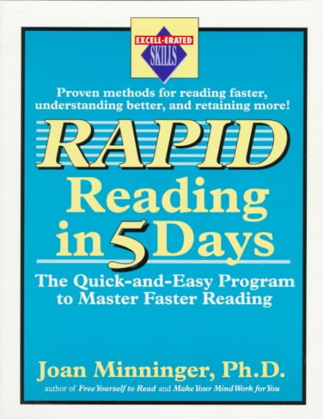 Rapid Reading in Five Days: The Quick-and-Easy Program (Excell-Erated Skills) cover