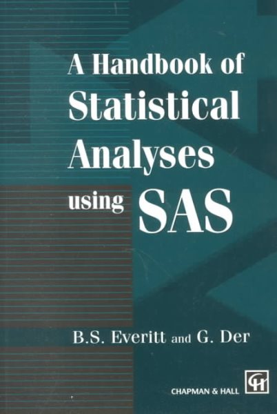 Handbook of Statistical Analyses Using SAS cover