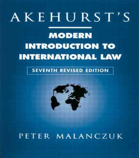 Akehurst's Modern Introduction to International Law cover