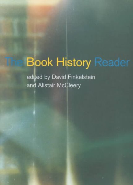 The Book History Reader cover