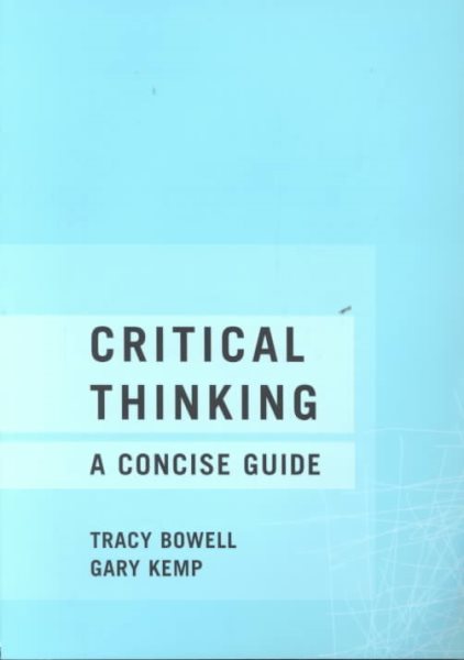 Critical Thinking: A Concise Guide cover