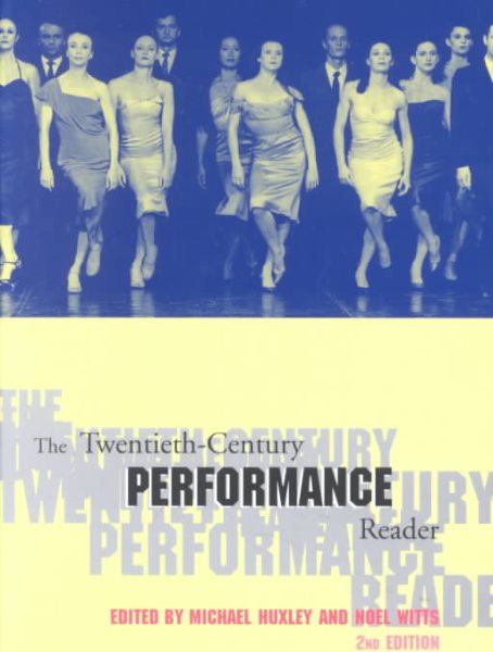 The Twentieth-Century Performance Reader, 2nd cover