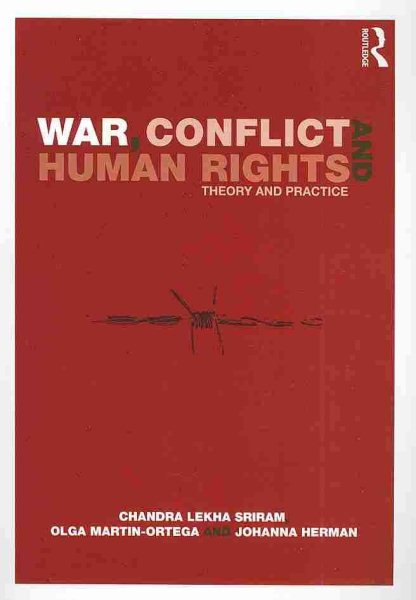 War, conflict and human rights cover