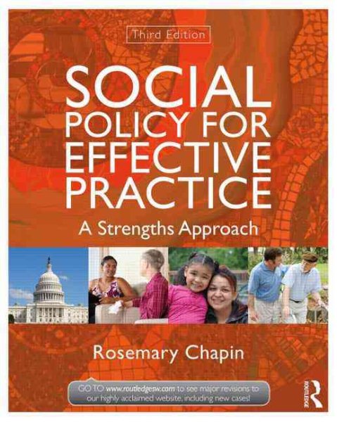 Social Policy for Effective Practice: A Strengths Approach cover