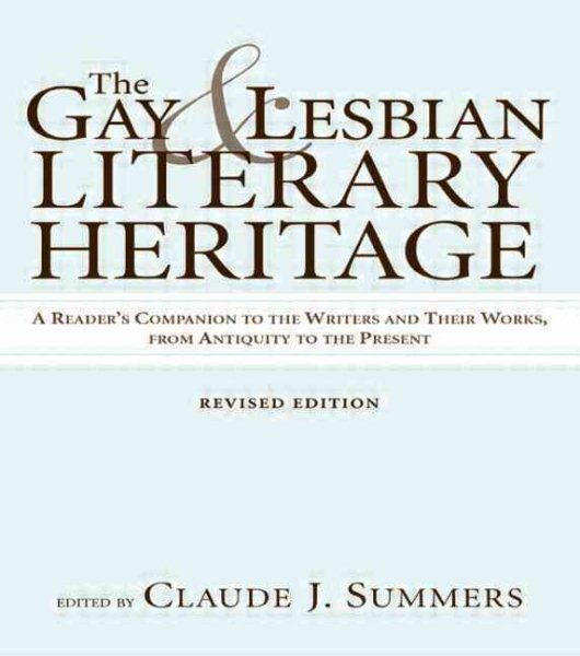 Gay and Lesbian Literary Heritage cover