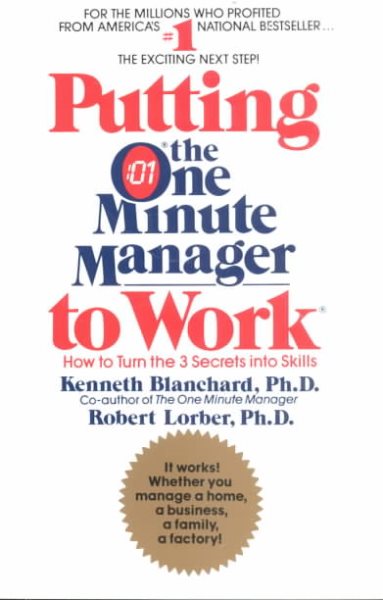 Putting the One Minute Manager to Work cover